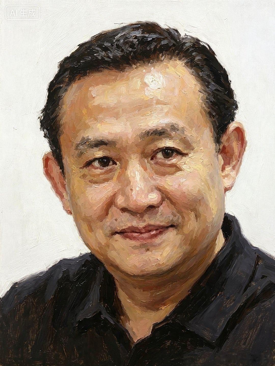 一位沉默了三年的老兄画了一幅画，算是给被顶在风口浪尖上的我一点儿支持。我内心很感