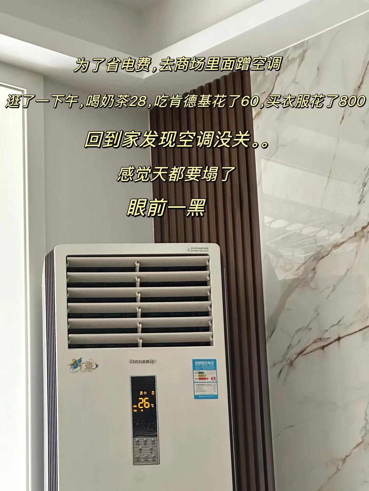 夏天去商场蹭空调引发一桩“惨案”，天都要塌了[捂脸]