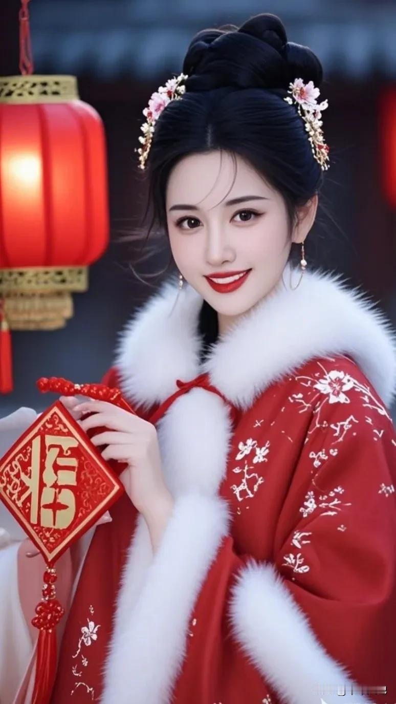 新春红妆是新年的一抹亮色。过年时，红妆是仪式感的一部分，红妆贺新春，它不仅是一种