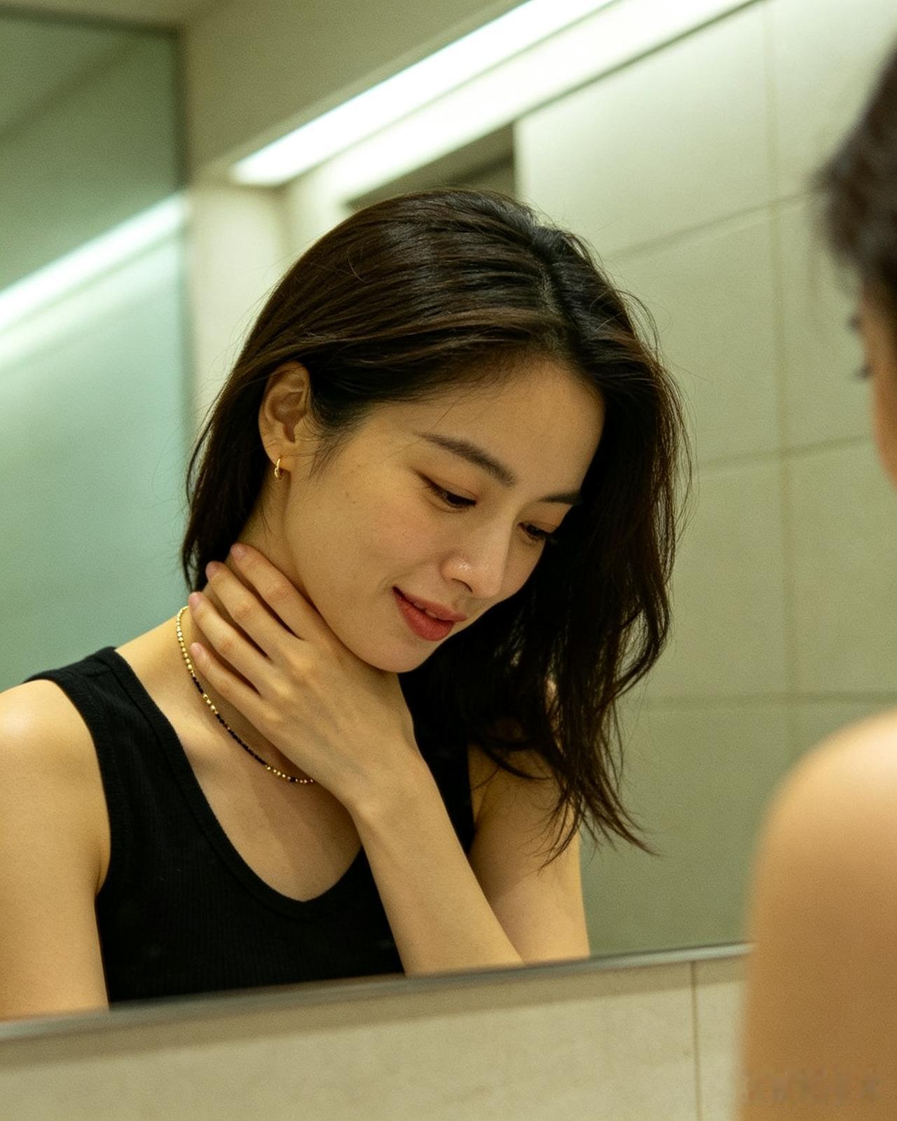 我脖子上的特价金项链掉色了。
忘了是在哪个商场某大生还是某生生买的来着，反正除了