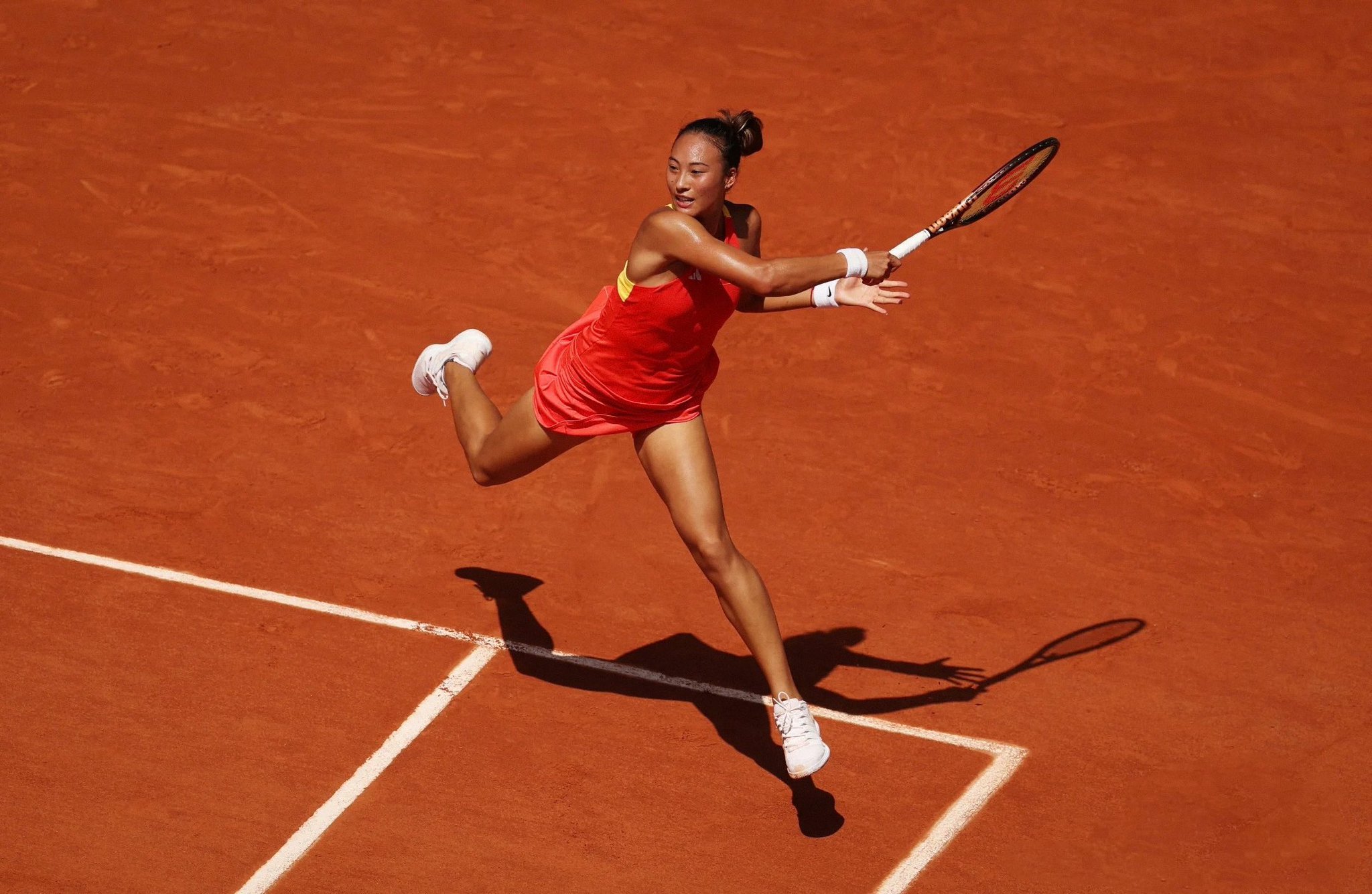 要为中国拿奥运奖牌的你做到了，没什么好说的了，郑钦文牛逼！！！#郑钦文晋级奥运会