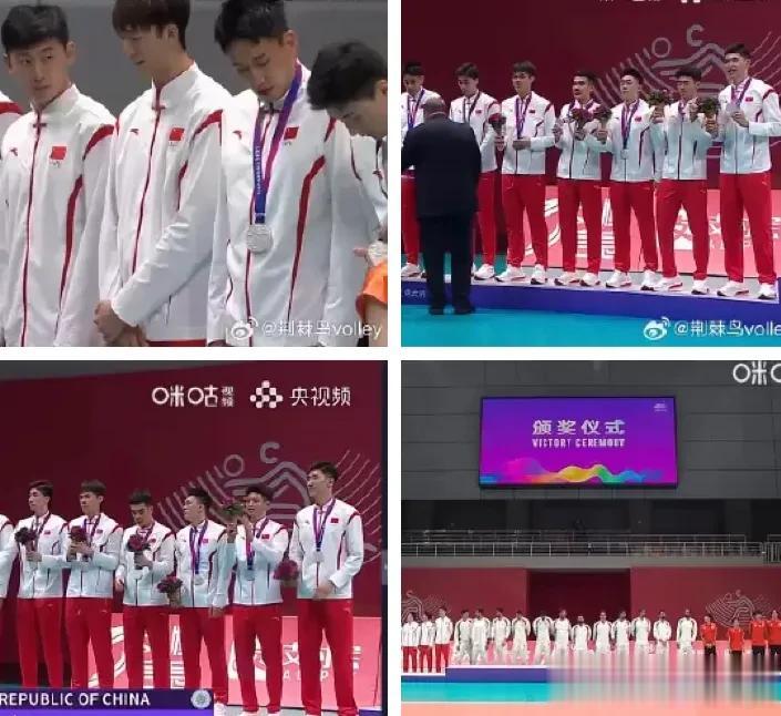#杭州亚运会# #中国男排# 
小伙子们很帅，银牌也是自己一场一场拼出来的，继续