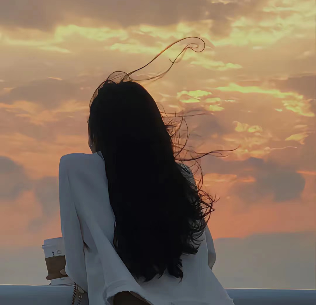 秋日感头像/女生头像 