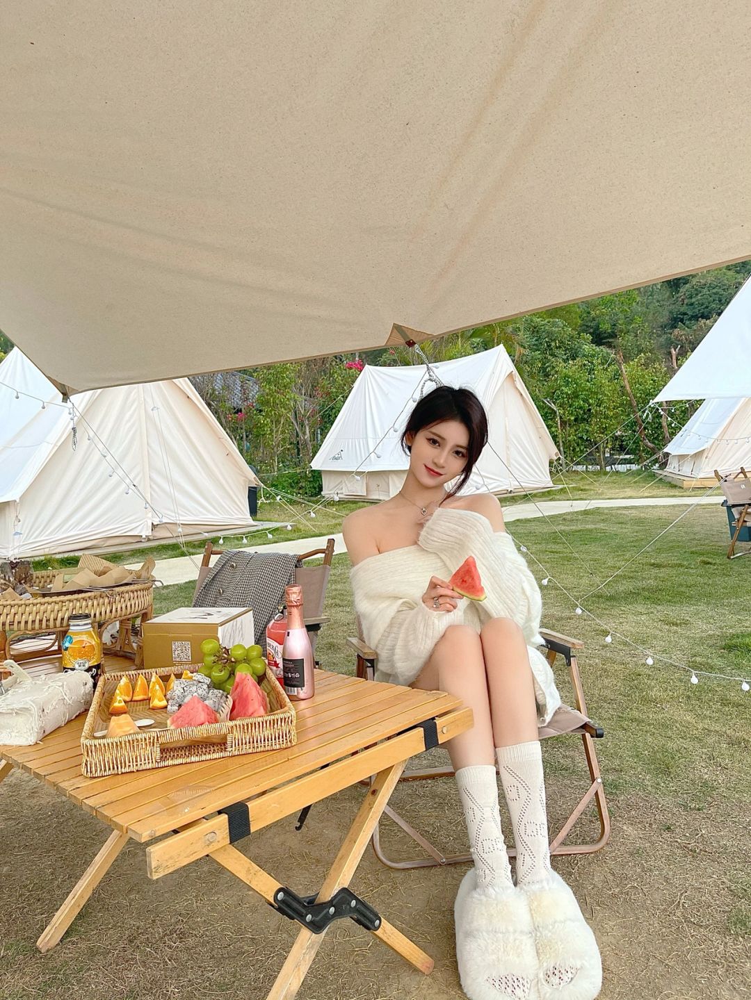 🌳冬日来一场露营吧⛺️