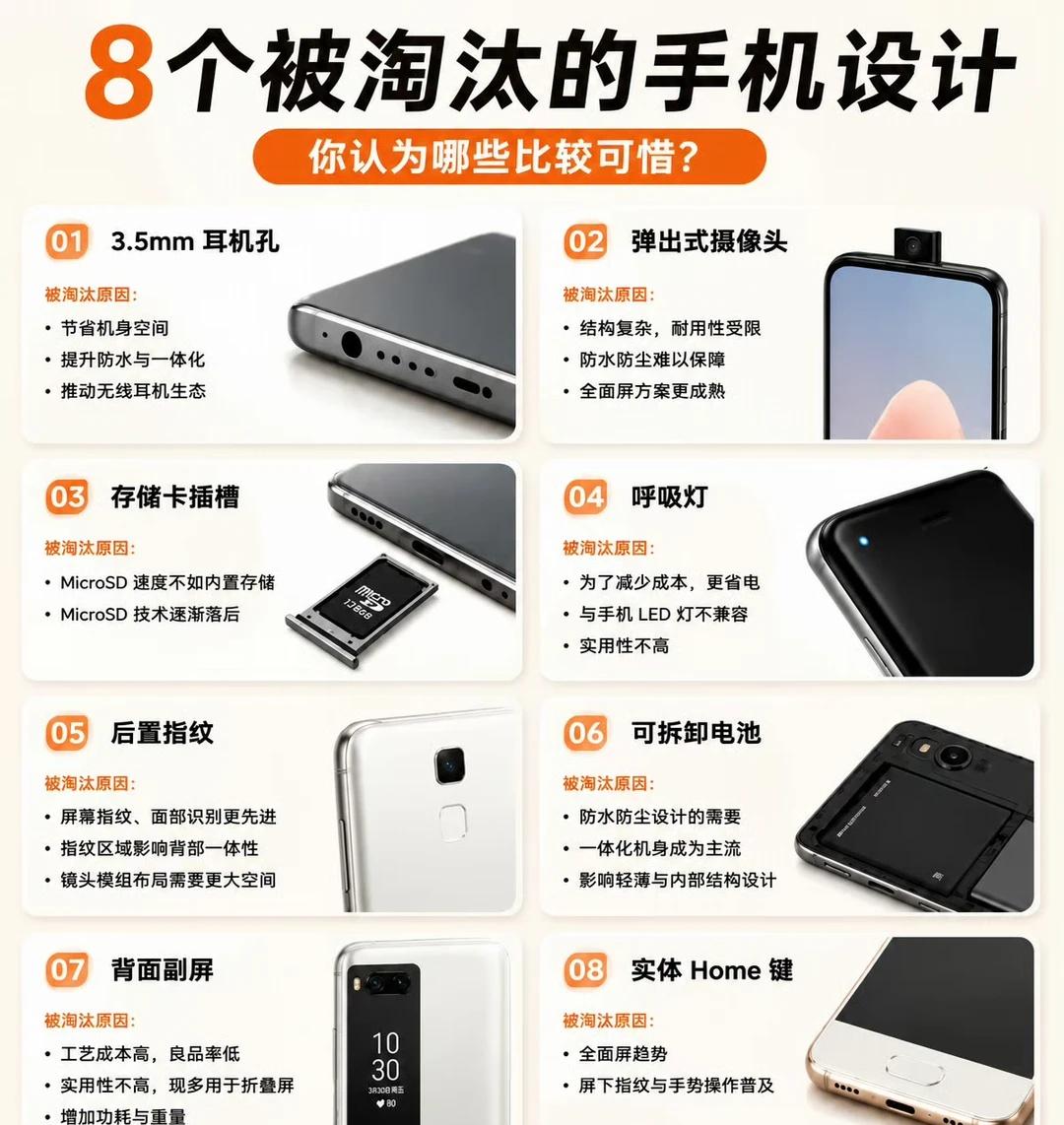 8个淘汰的手机设计
	
howto选数码 手机选购指南 数码大玩家 科技数码ho