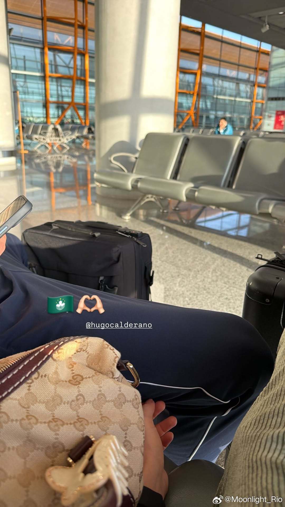 布鲁娜、雨果出发澳门世界杯🇲🇴 