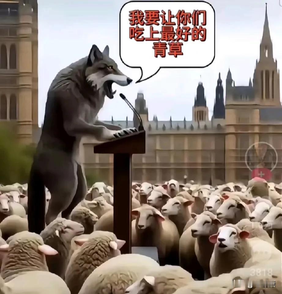 大部分战争的目的就是掠夺，而不是行善！就像狼抢地盘一样，它可不是为了让羊过的幸福