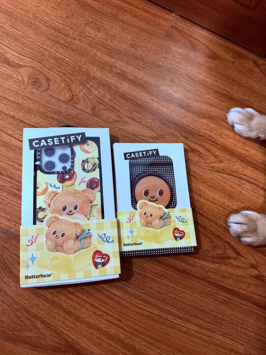 我的CASETiFY黄油小熊到了！