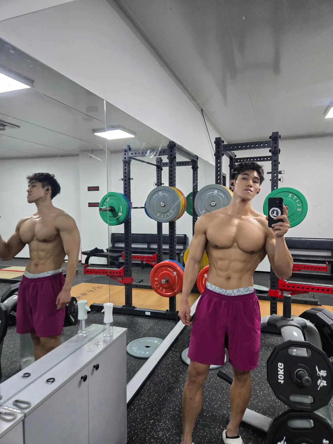 健身不就是为了照镜子时赏心悦目