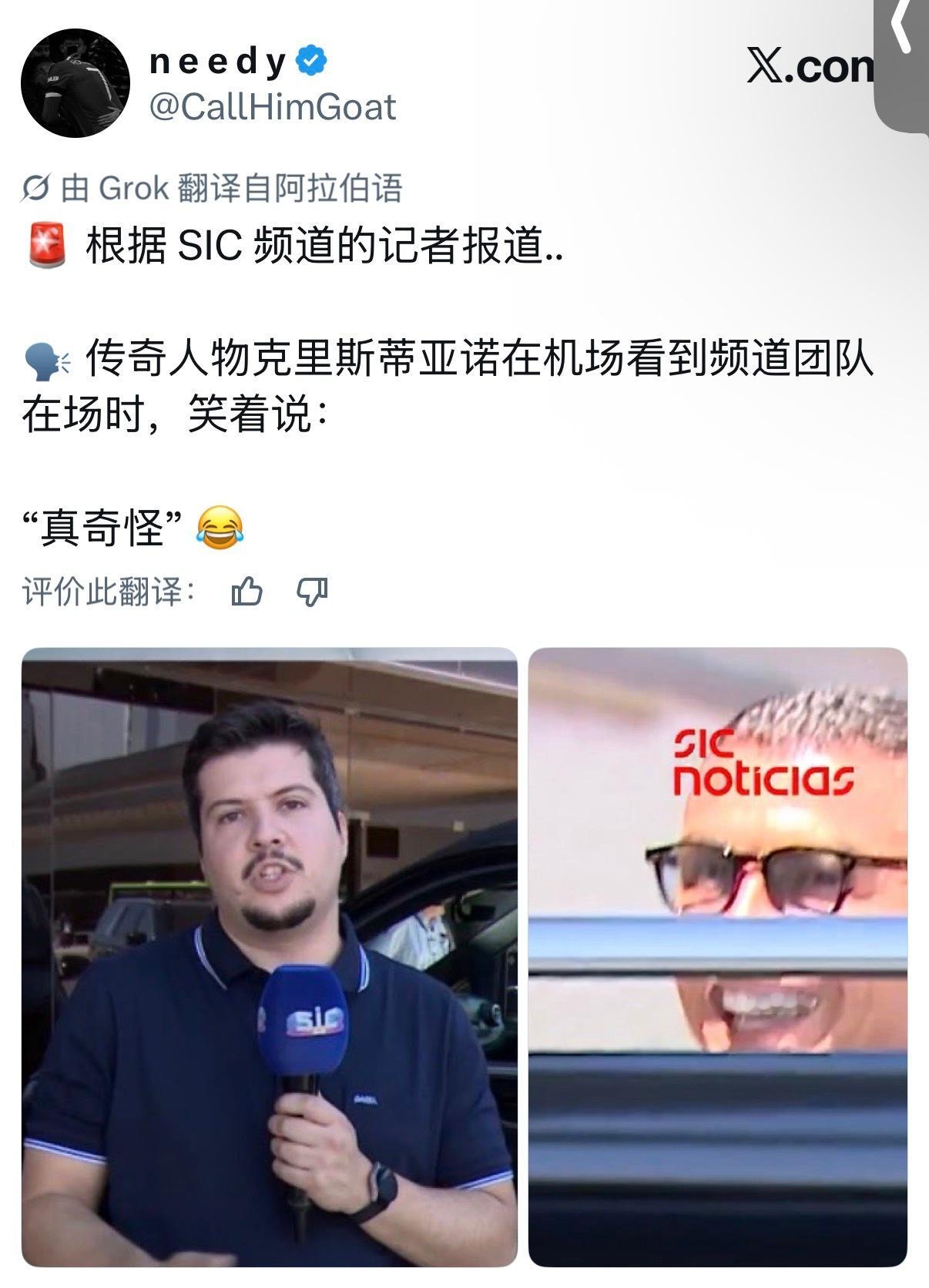 🐱：人类真奇怪C罗