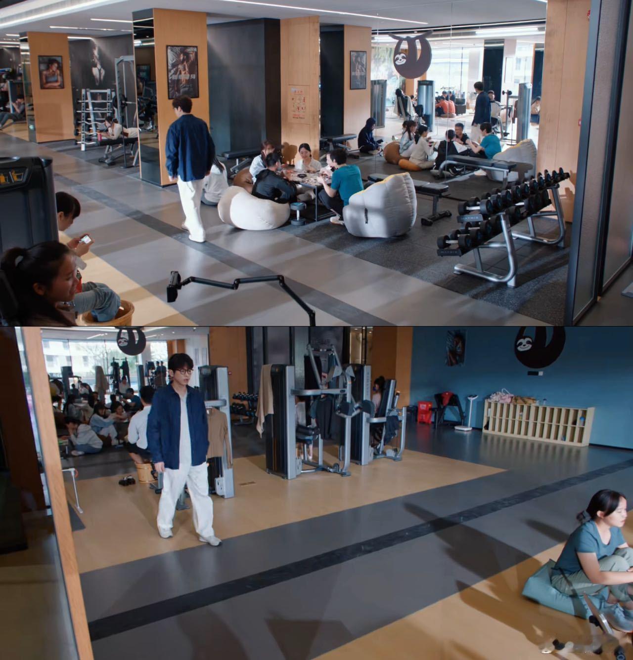 把健身房开成养生馆的真是天才 谁懂这种快乐！😄腾达健身房秒变养生天堂，麻将碰出