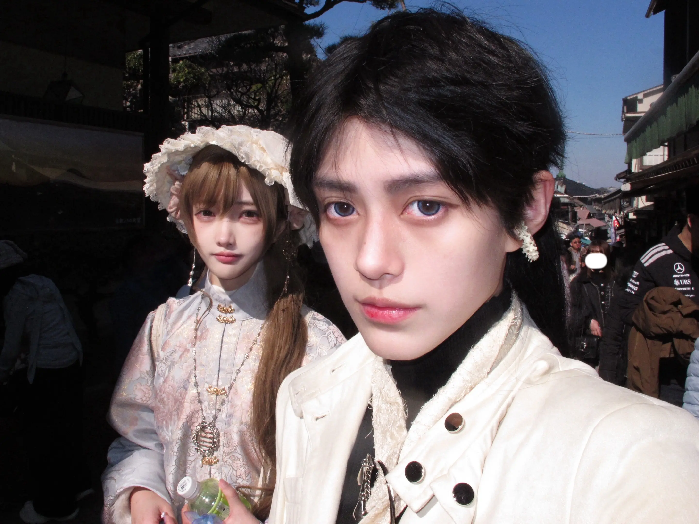 人与人之间的缘分 在第一眼就注定了。和 在镰仓 -