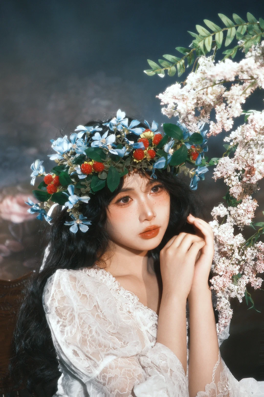 🫐浆果花环少女