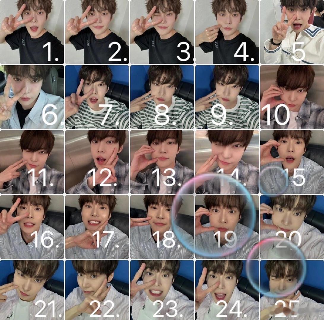 金道英发了135张自拍 金道英发了135张自拍，光是翻完信息都用了1分30秒..