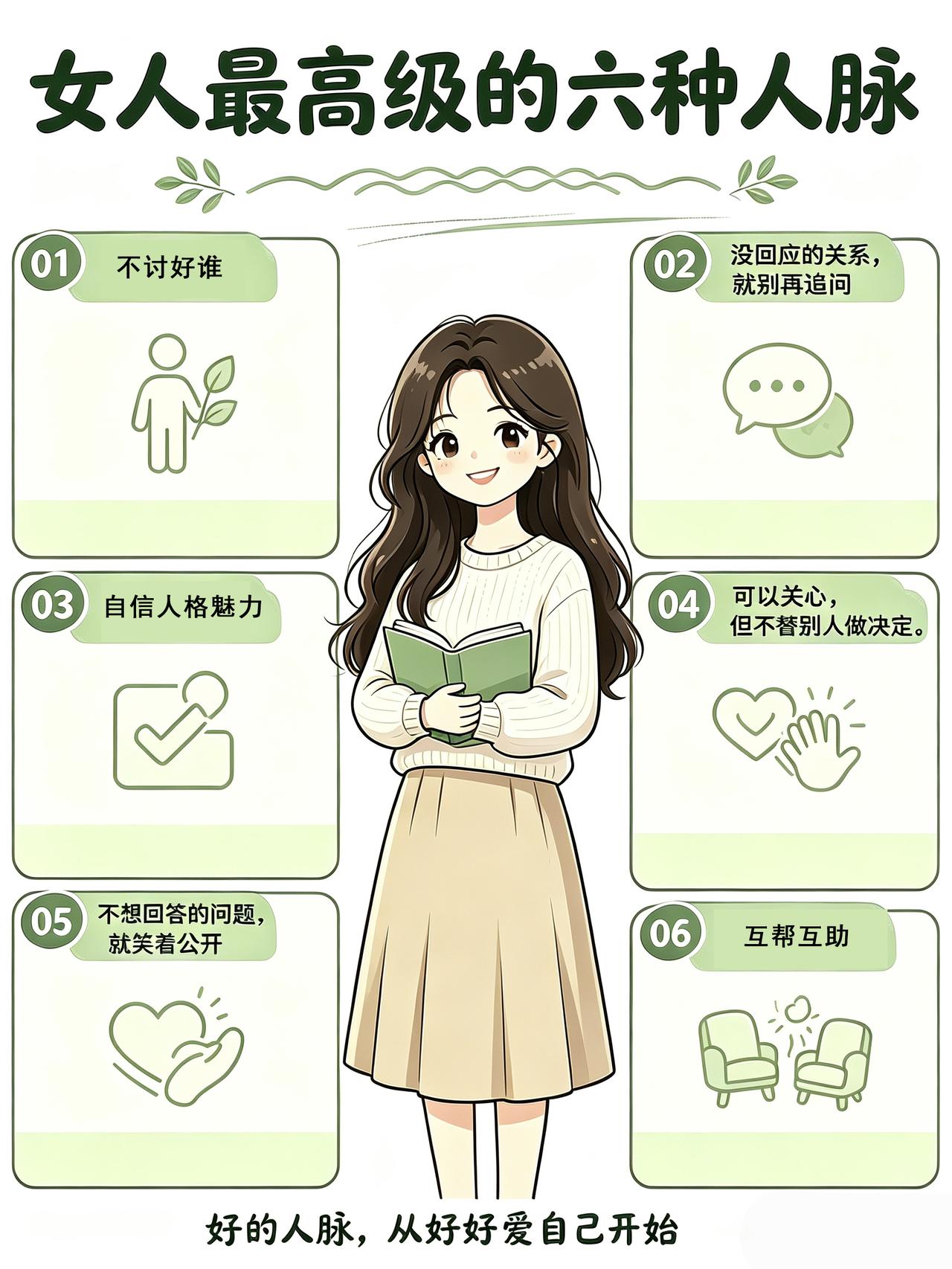 女人最高级的六种人脉一人定律 身边的心理学 社交的本质 内心强大的女人最优雅
