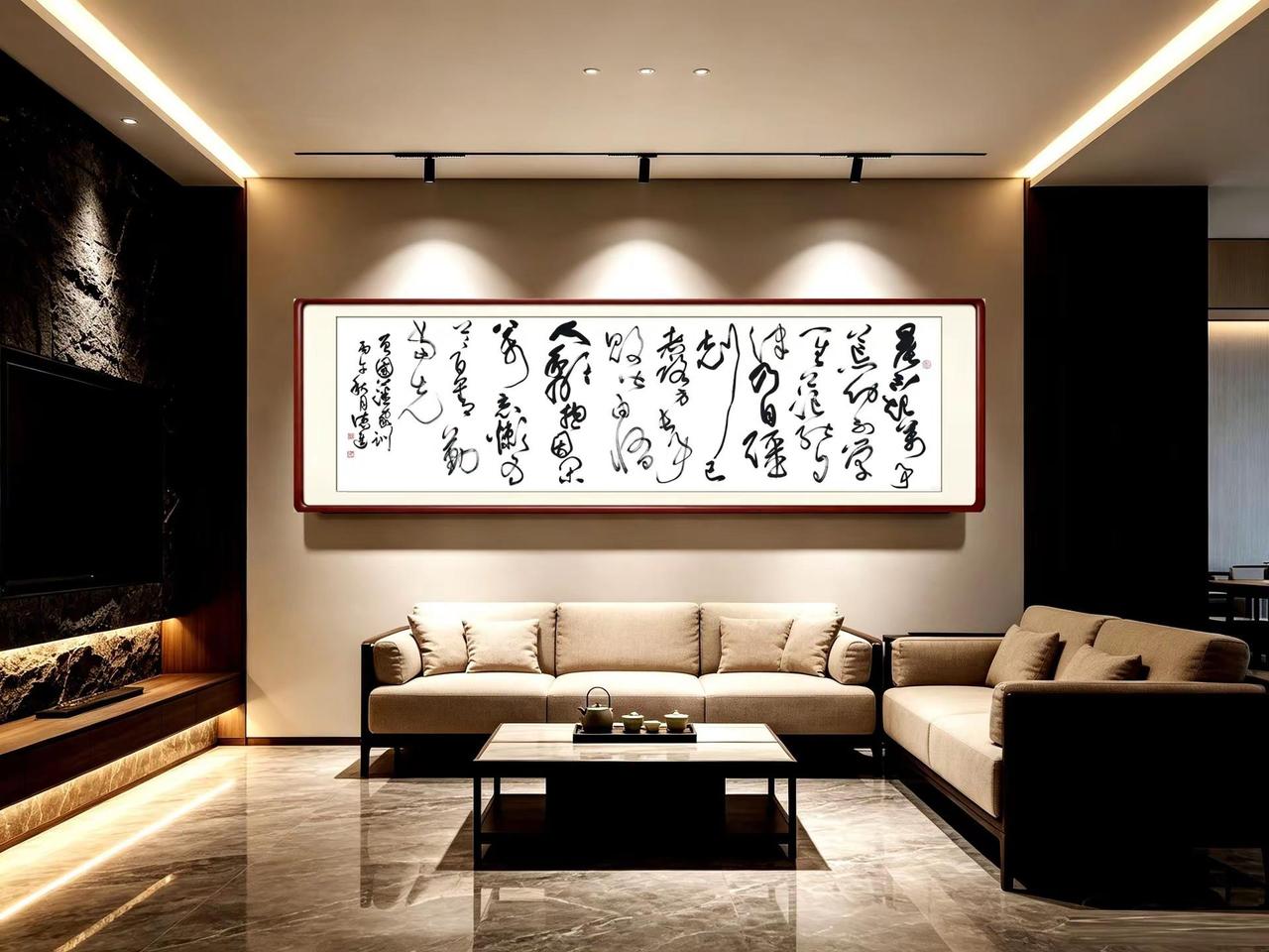 大草书法《曾國藩家训》    《曾國藩家训》                  