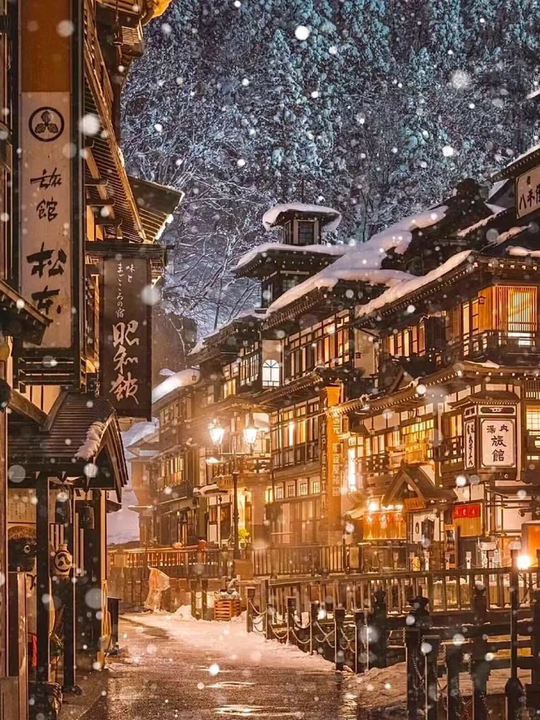 日本旅行❄冬日绝景穿越进千与千寻童话世界