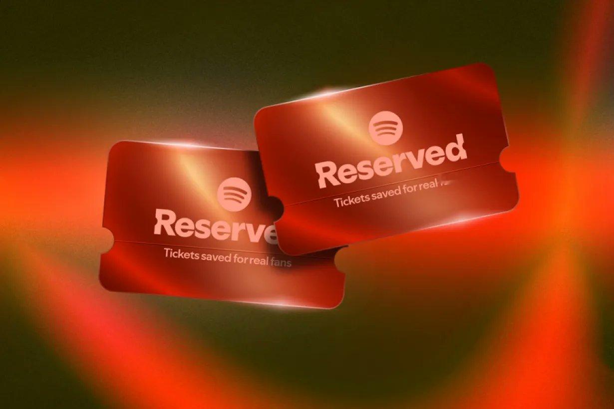 Spotify推出新功能 "Reserved"，根据Premium用户的听歌习惯
