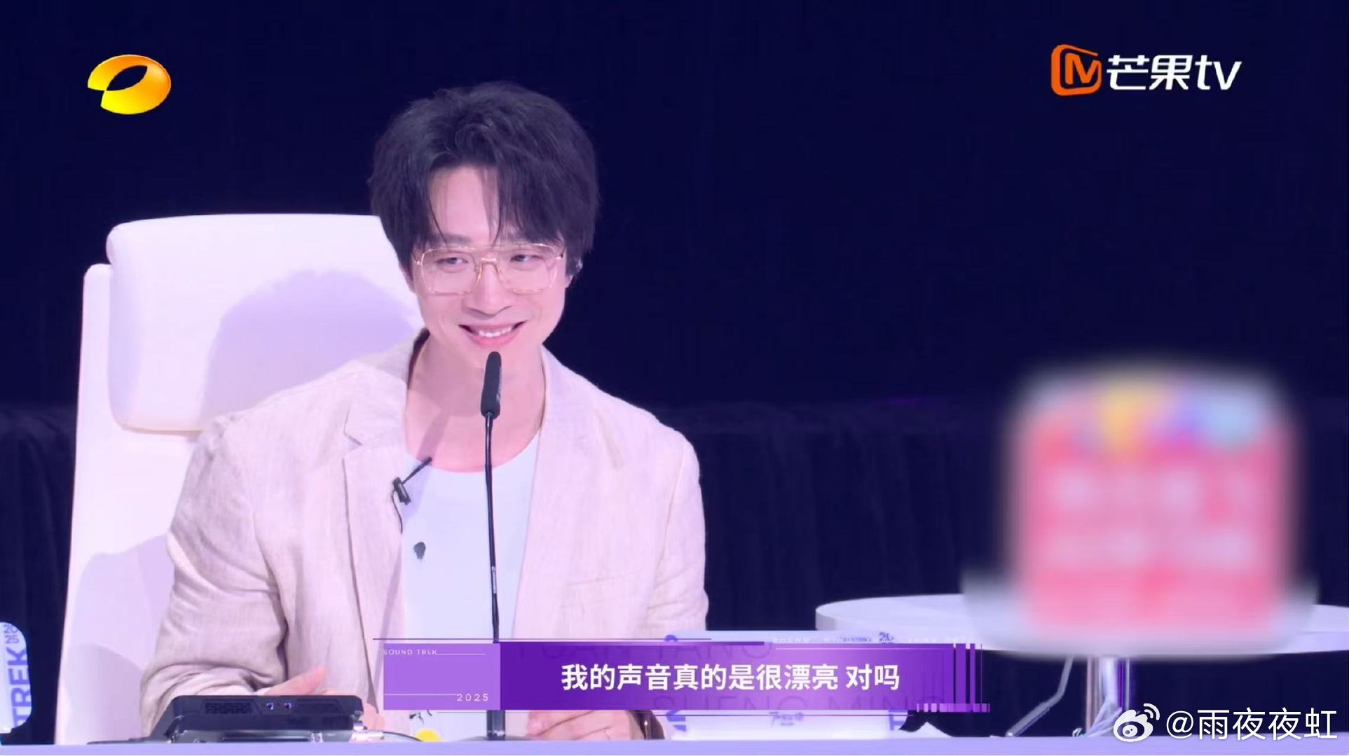内娱导师锐评男中音选手油腻 之前听男中音总觉得“差点意思”，现在才懂是缺了情感！
