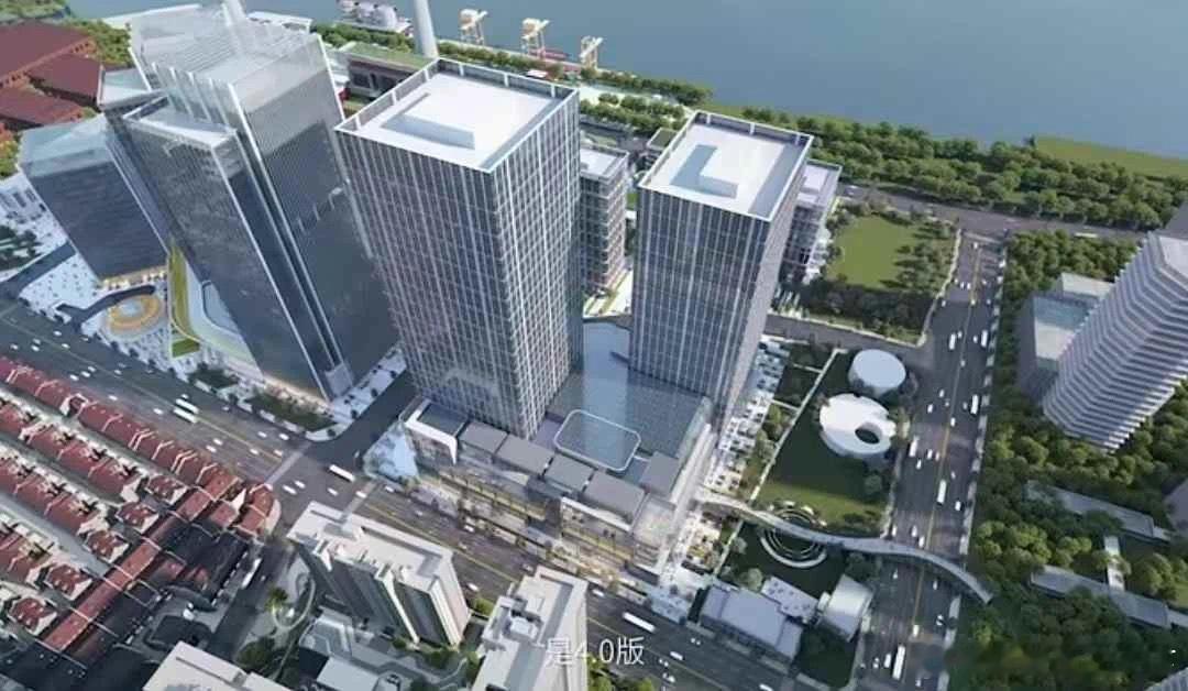 杨浦滨江超级合生汇方案出炉 ​​​