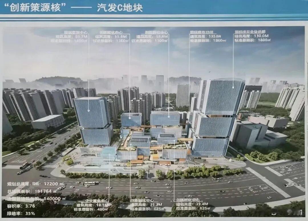 光谷关山大道新地标！汽发 C 地块 “创新策源核” 规划曝光

近日，汽发社区 
