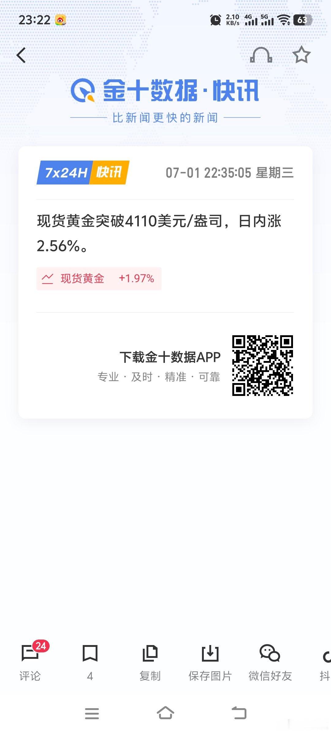 沃什突然又口风转鸽了，黄金今天振幅超过30块。 