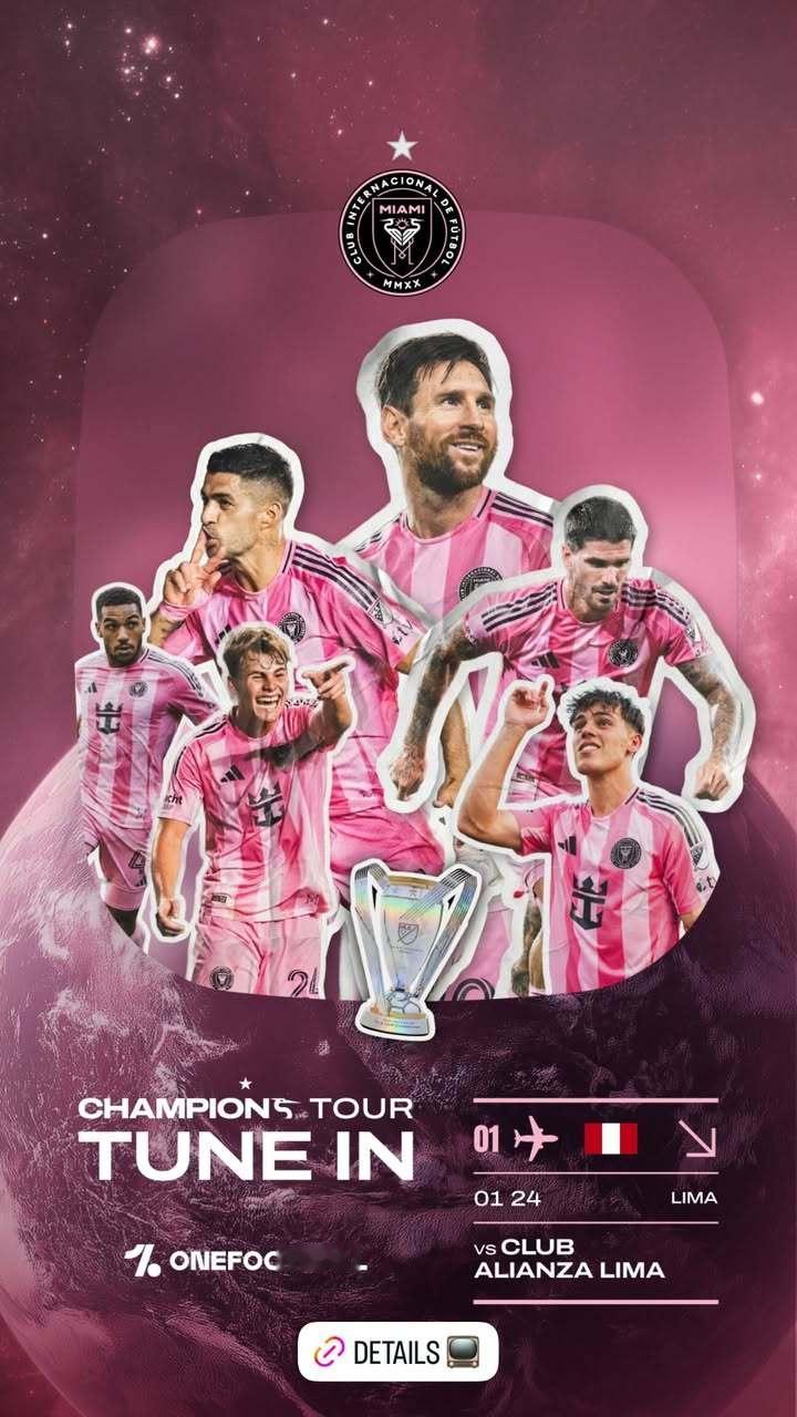 【明日比赛日看梅西】🏆 美职联季前热身赛🆚 利马联盟vs迈阿密国际🏟️ 亚