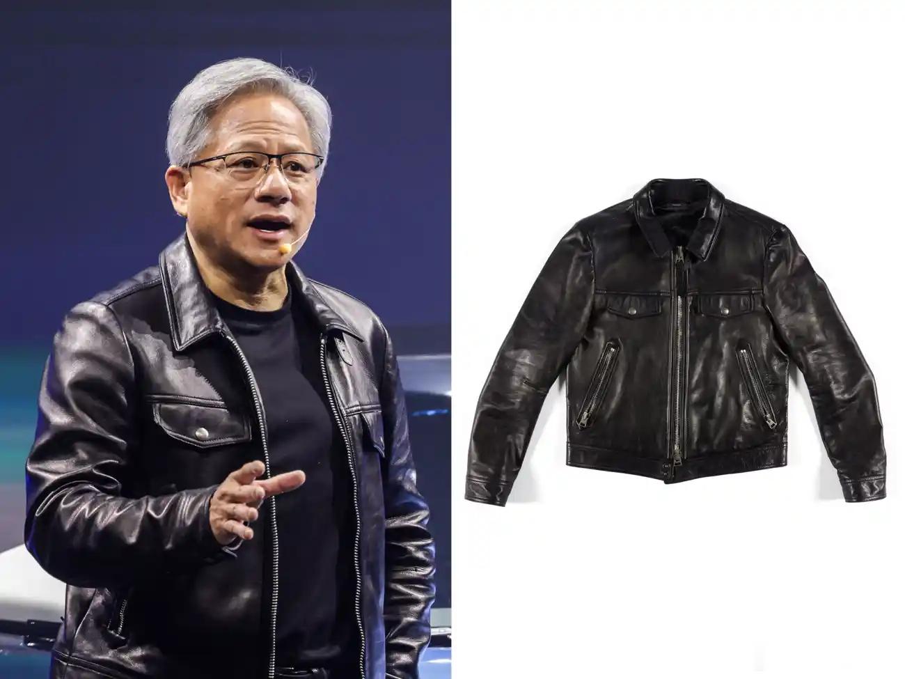 黄仁勋亲笔签名的皮衣被拍卖，预计成交价在4-6万美元，约40万…（这件皮衣也确实