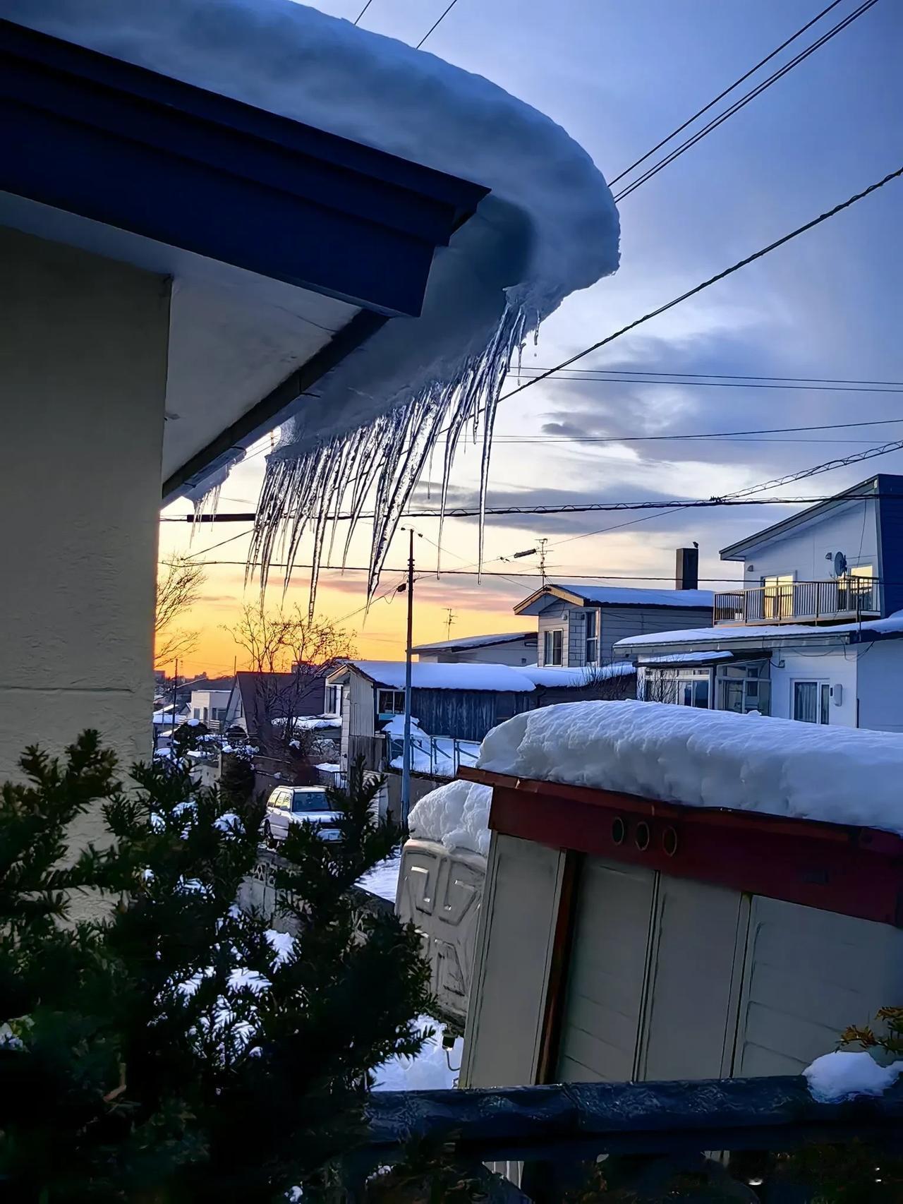 晒图笔记大赛北海道钏路大雪后美景！晒一张手机最美的雪景照