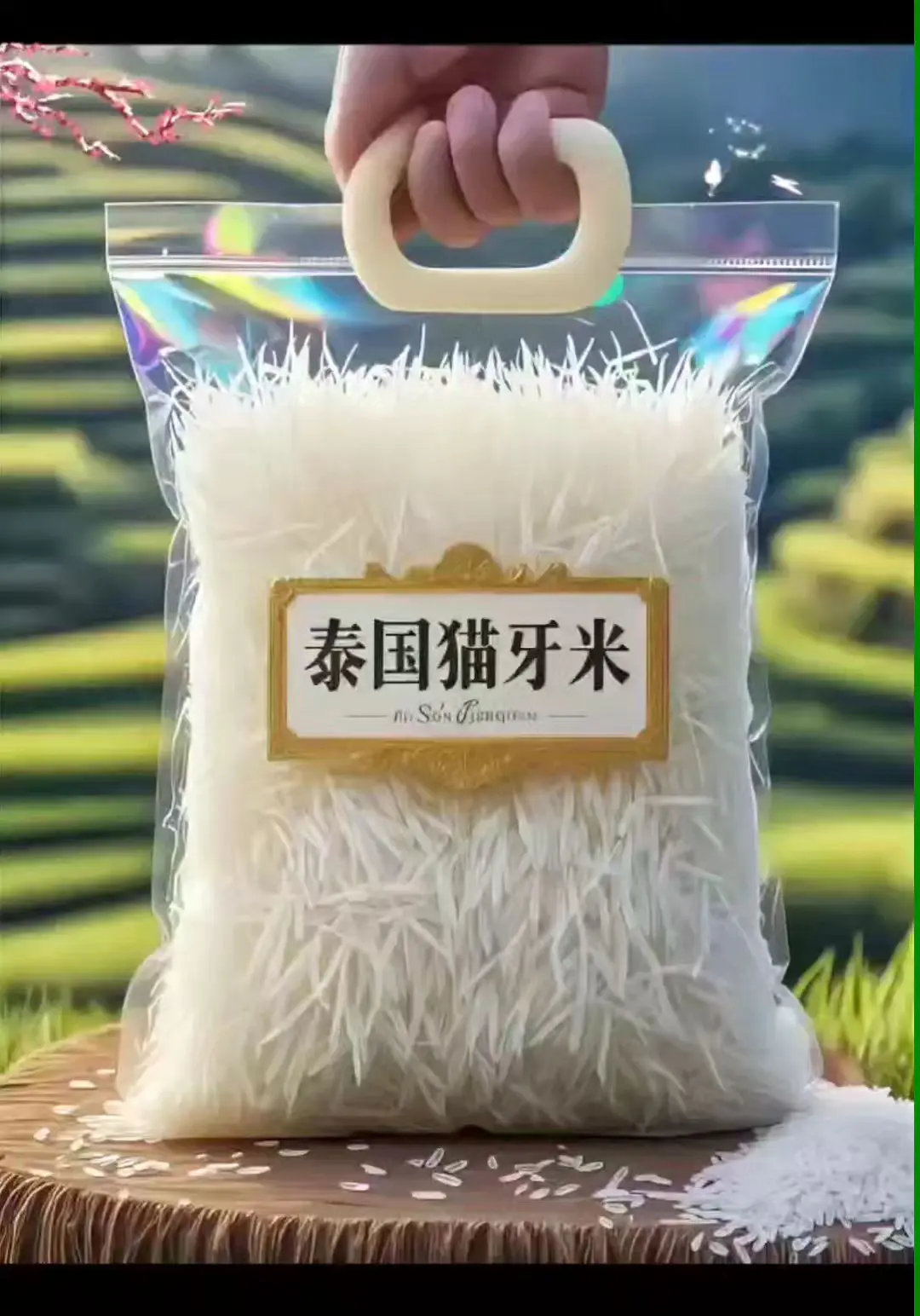 家人们，吃多了普通大米，今天必须给你们分享我最近发现的——贵州梯田长粒...