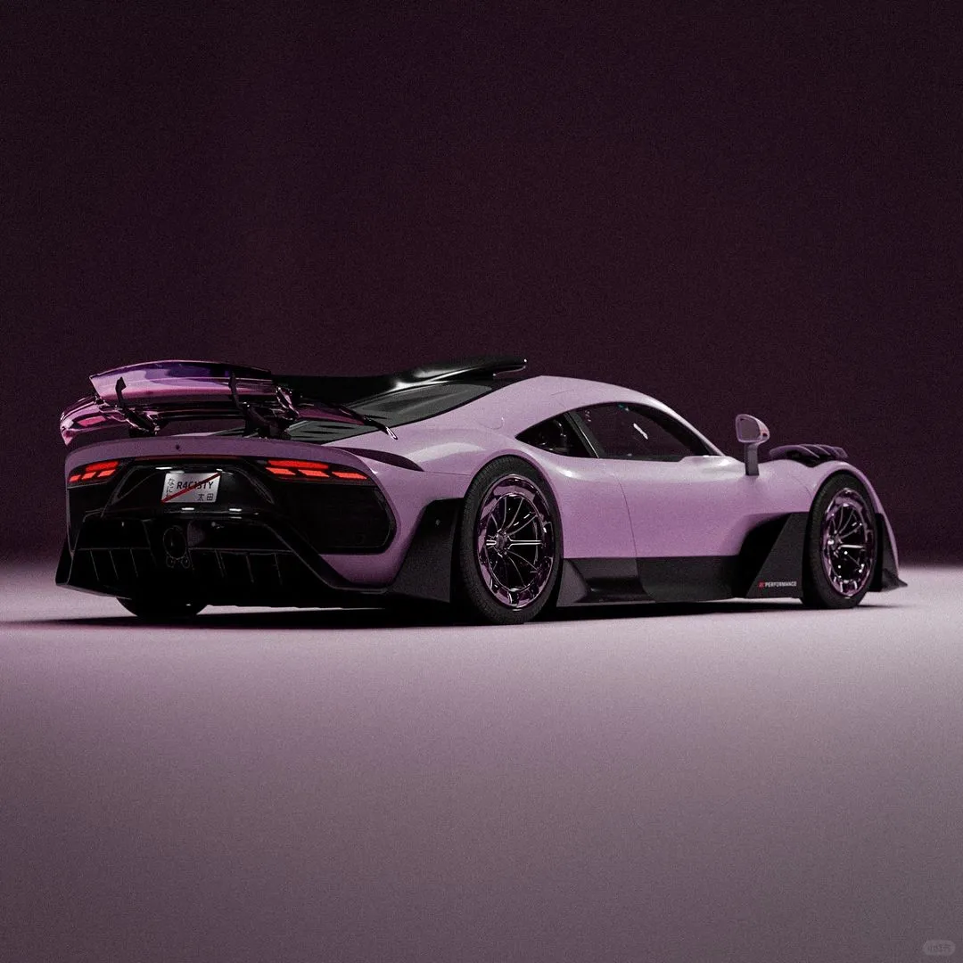 Pink AMG ONE