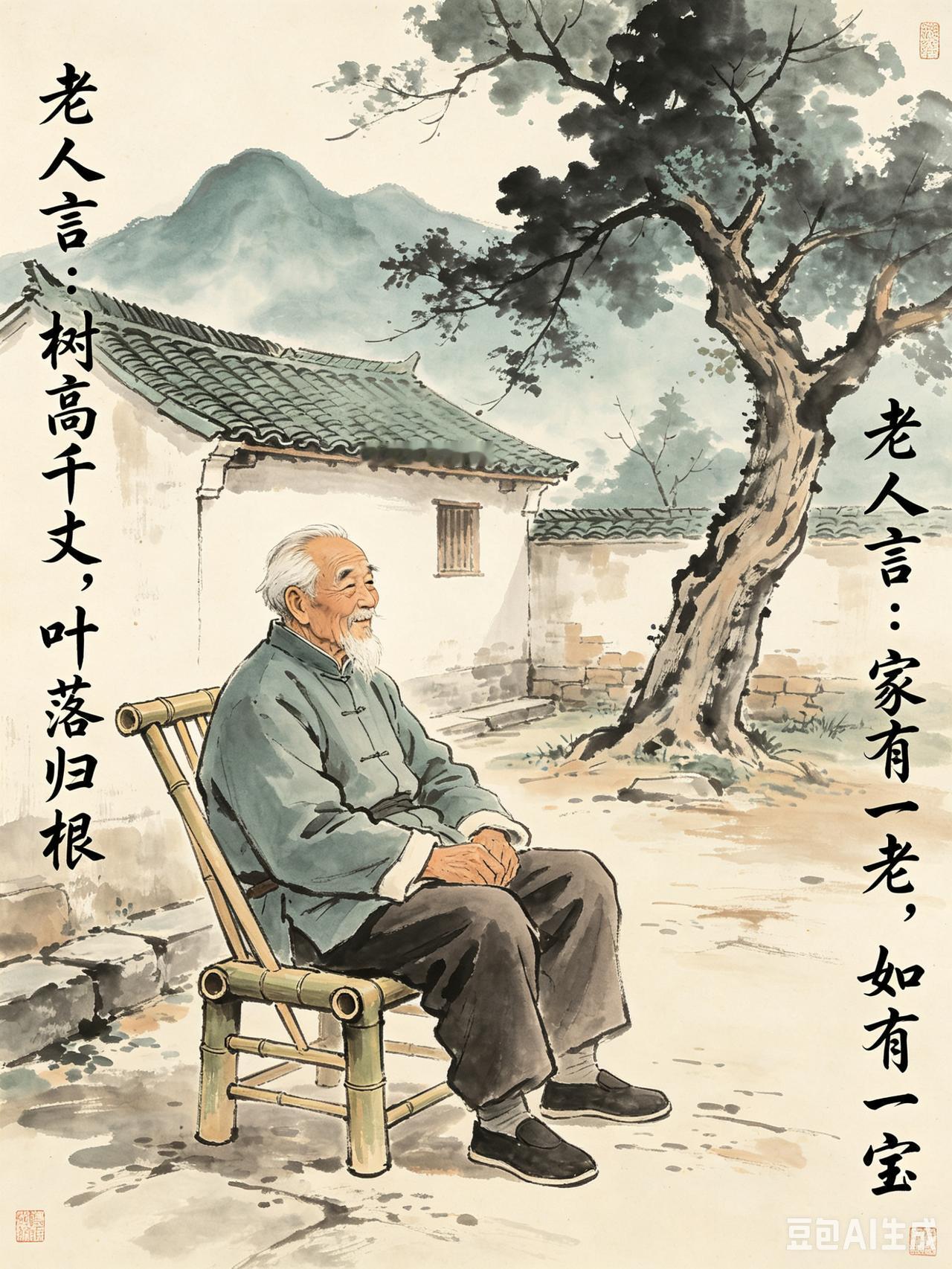 老祖宗留下的42句大实话，句句扎心，句句真理
 
老辈人传下来的话，没有华丽辞藻