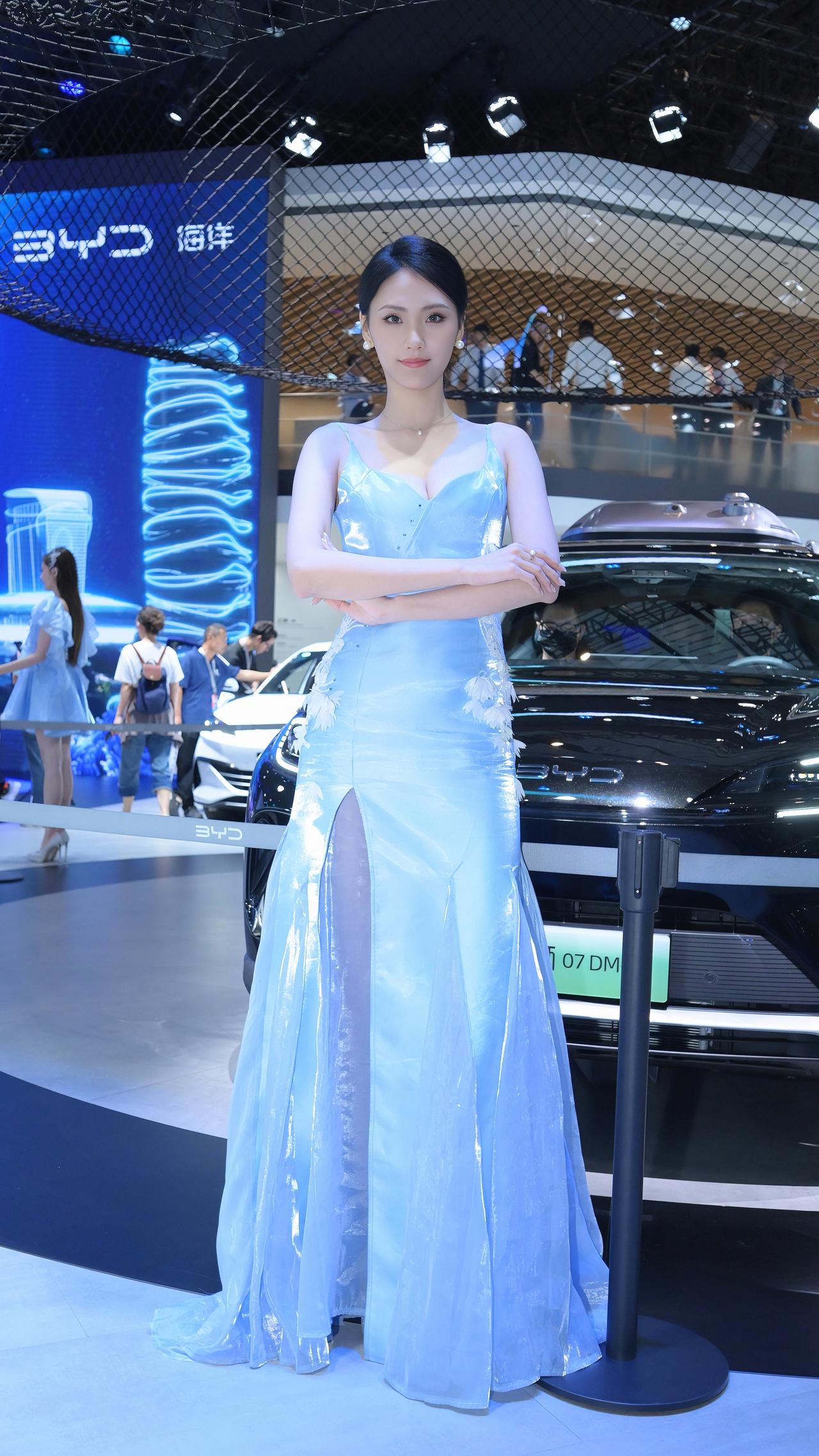 车展车模 美女车模 成都车展