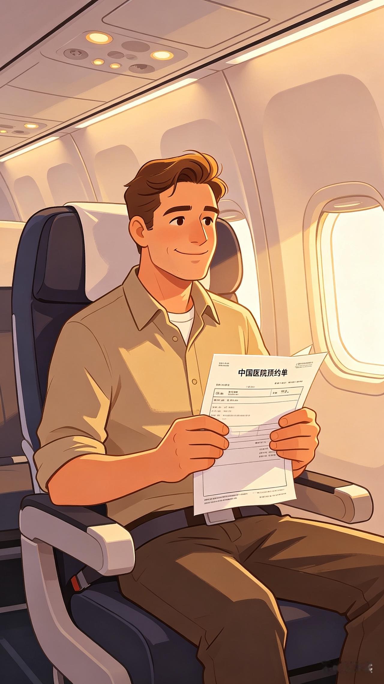 飞机上的惊喜 🎫 惊喜的机票，开启旅程！😊