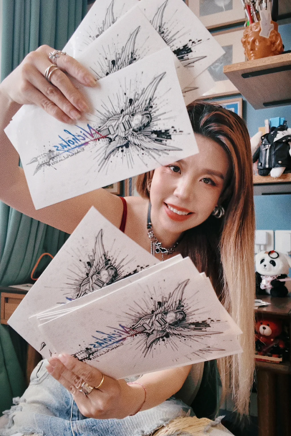 赴约谢霆锋演唱会新皮肤🎸中年少女的热爱～