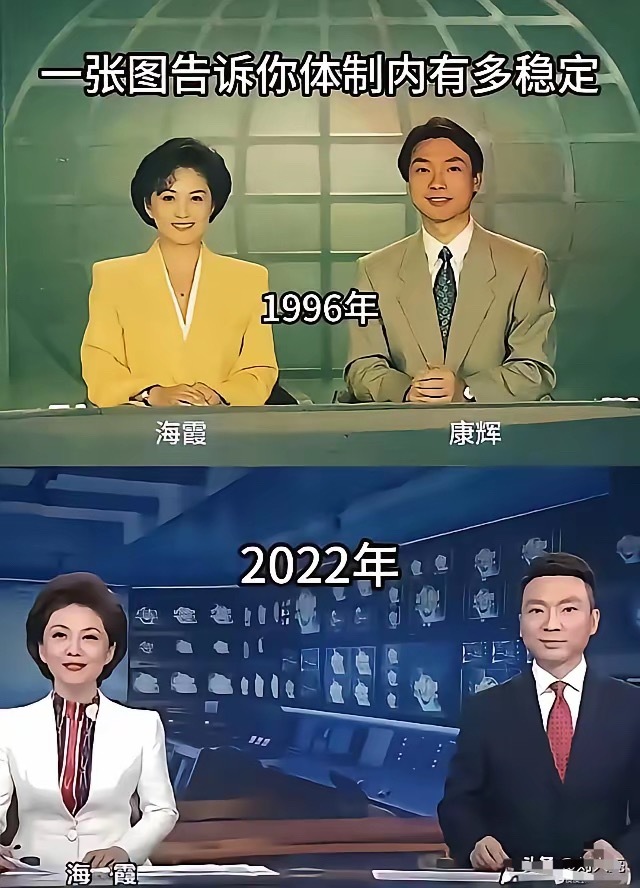 一张图告诉你体制内有多稳定 ​​​