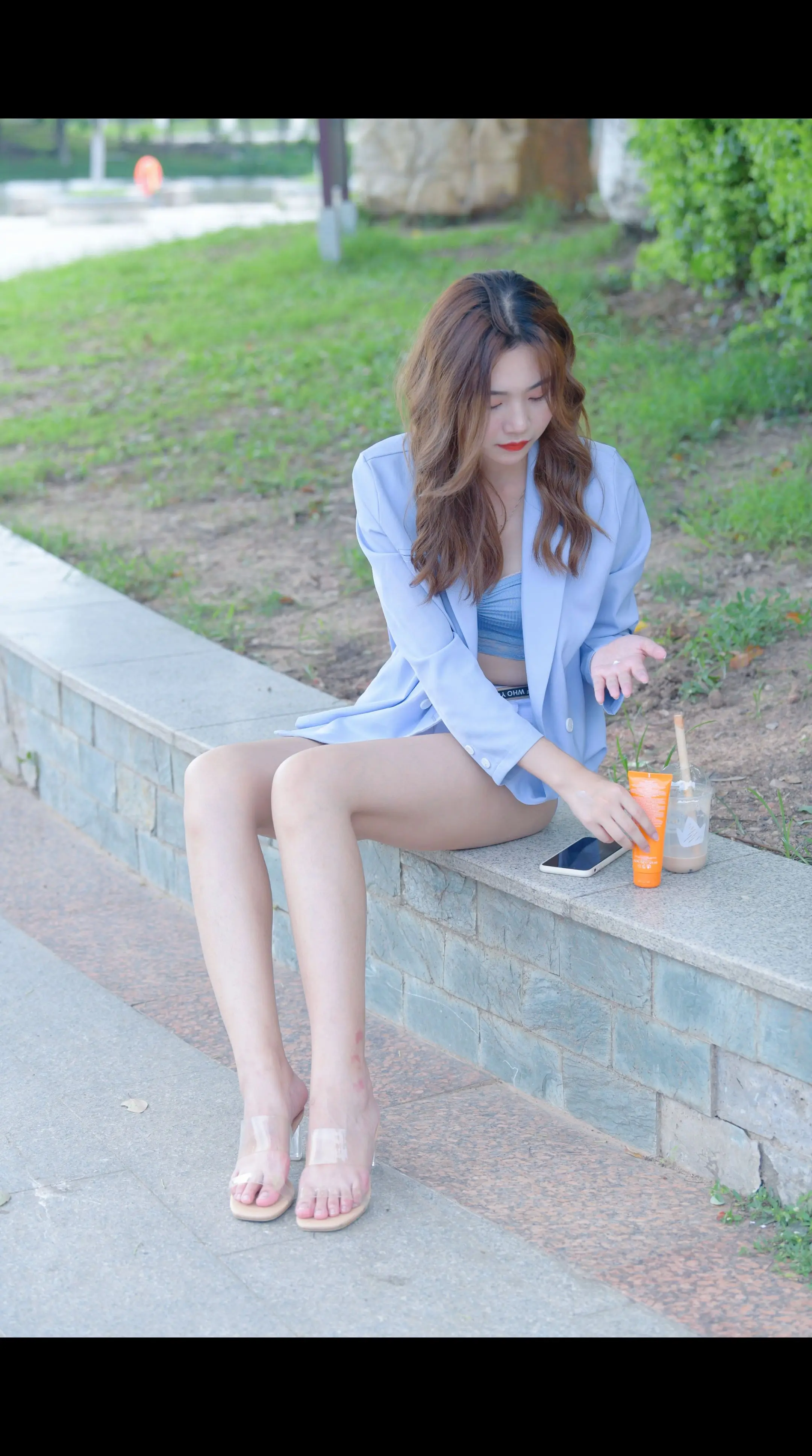夏日氛围感 夏天该有的样子 防晒霜