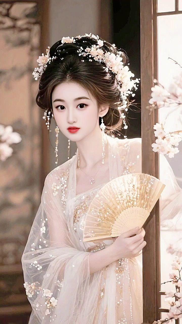 汉服与扇 国风氛围感拍照 汉服 国风古韵 古风美人
