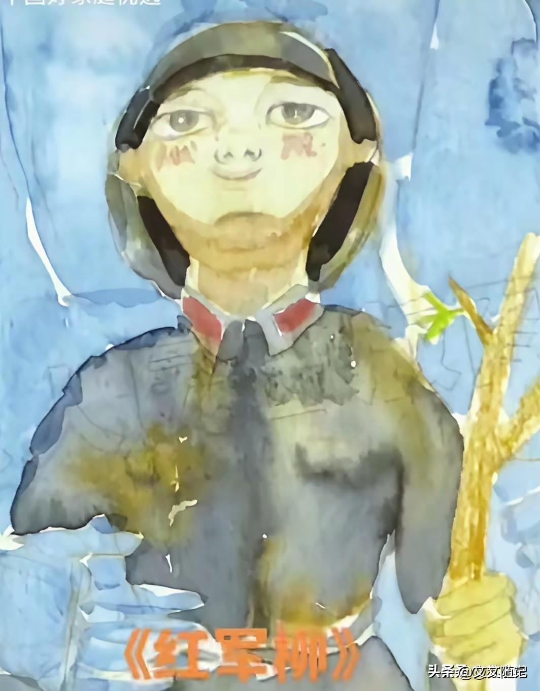 清华美院教授又出“神作”了。
讲真，我点开那张画的时候，整个人愣了一下。

画里