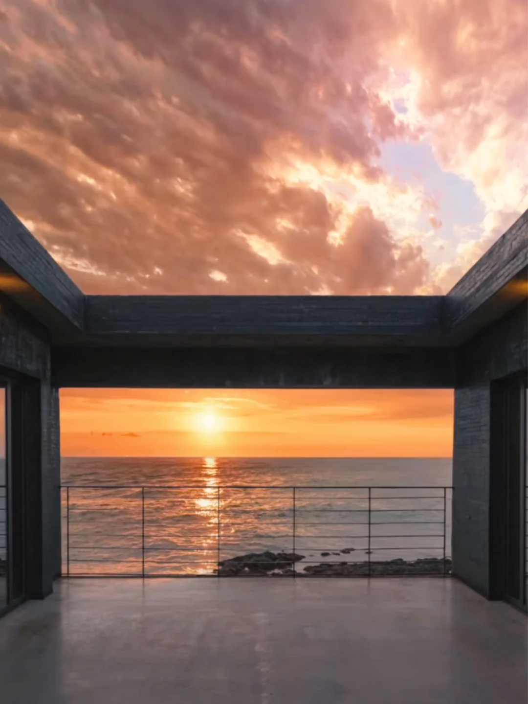 济州岛沿海公路旁集装箱咖啡馆｜日落咖啡🌄
