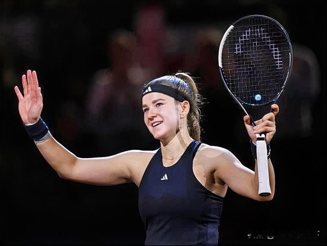 捷克天才穆霍娃2:1斯维托丽娜，晋级斯图加特站决赛，明天谁将开走保时捷跑车？
