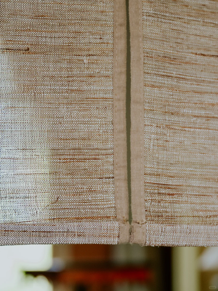 苎麻门帘丨隔断的另一种打开方式