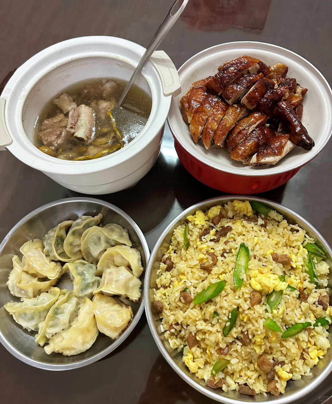 广州一家四口的晚餐！