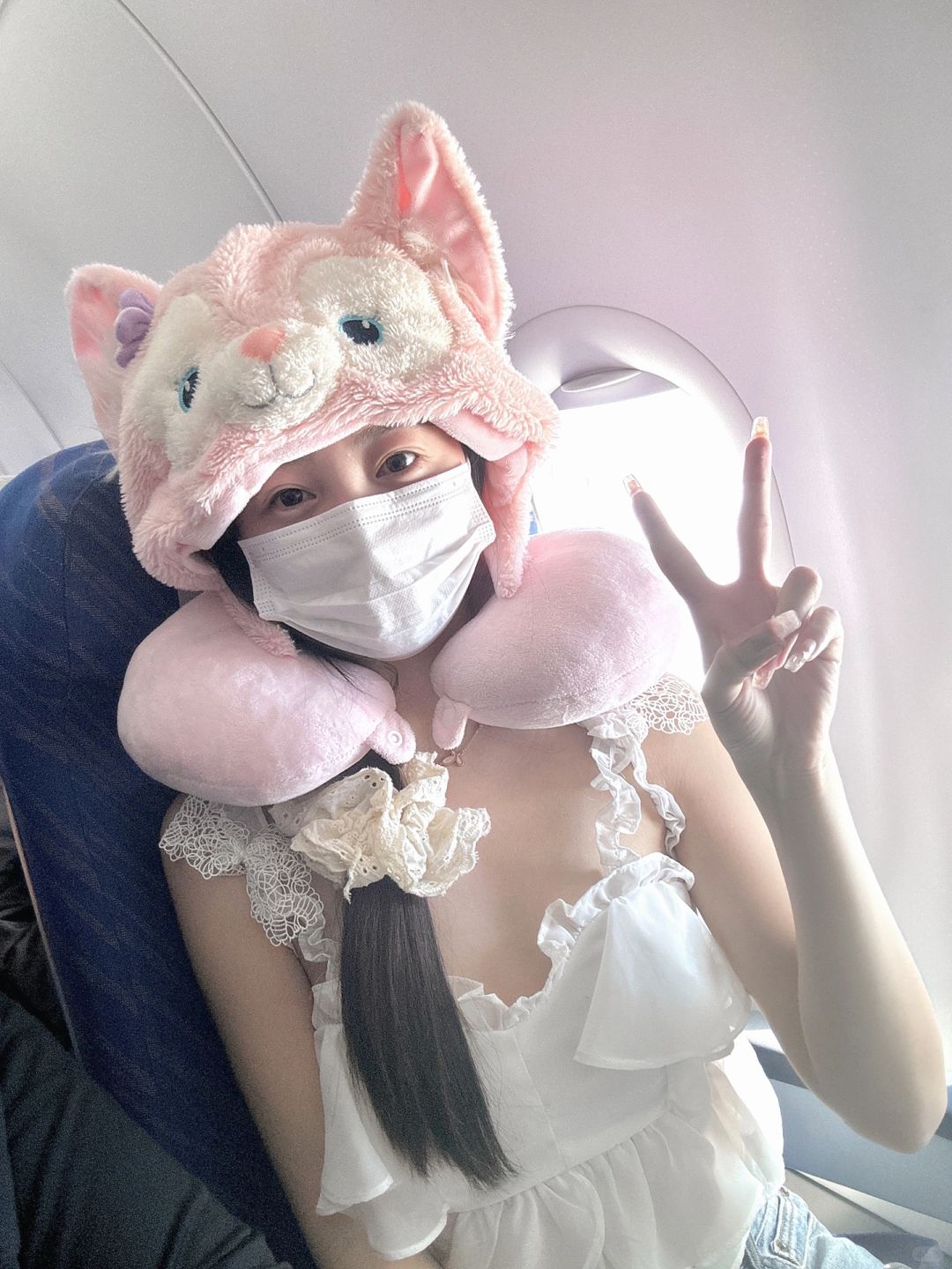 飞机拍照✈️！和妈妈去西双版纳玩咯(˵¯͒〰¯͒˵)