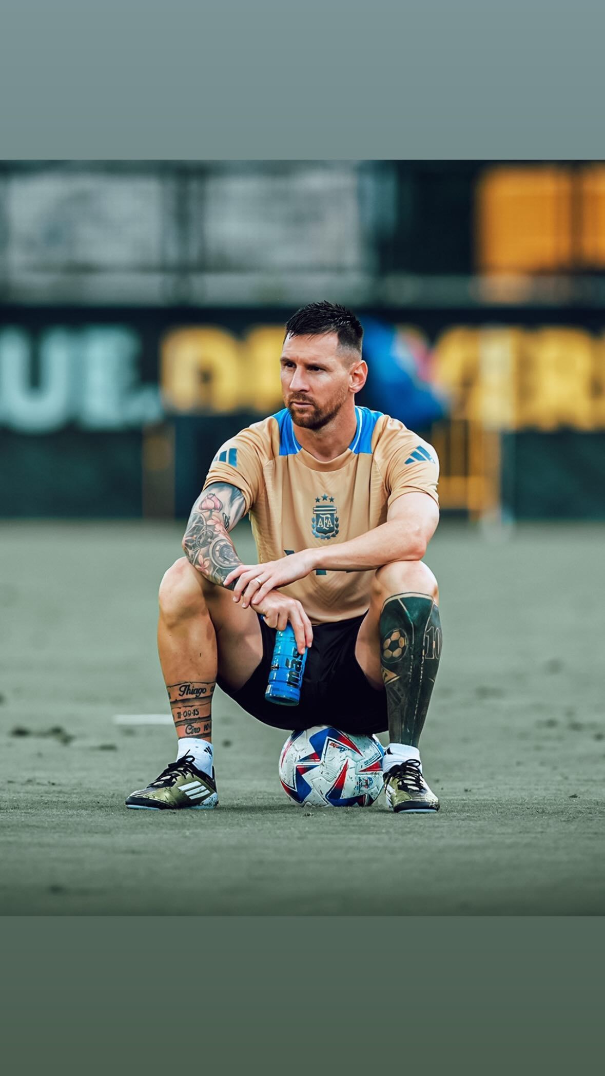 梅西Ins Story晒今日份训练，还是熟悉的味道，你还记得吗[doge]#20