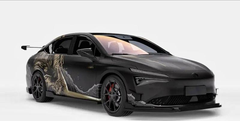 【埃安AION S 黑龙MAX正式亮相 将于下半年上市】该车外观设计由用户共创，