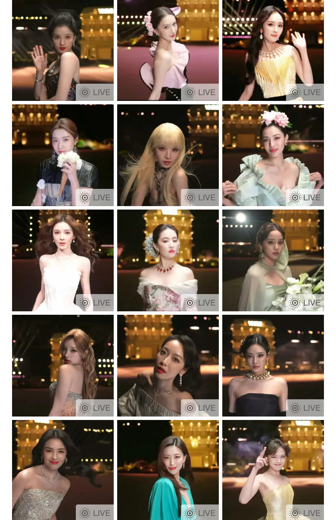 女明星vogue盛典镜头vogue盛典女明星定格镜头 vogue盛典女明星定格镜