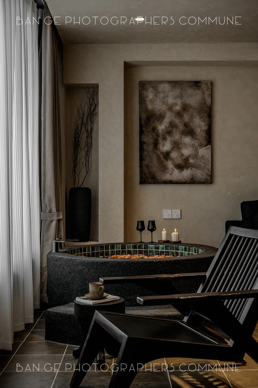 现在很流行的暗调调色