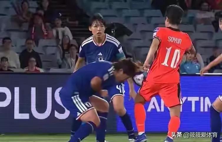 不比不知道，一比吓一跳。 面对日本女足，韩国女足还是甘拜下风

昨晚看了日本女足