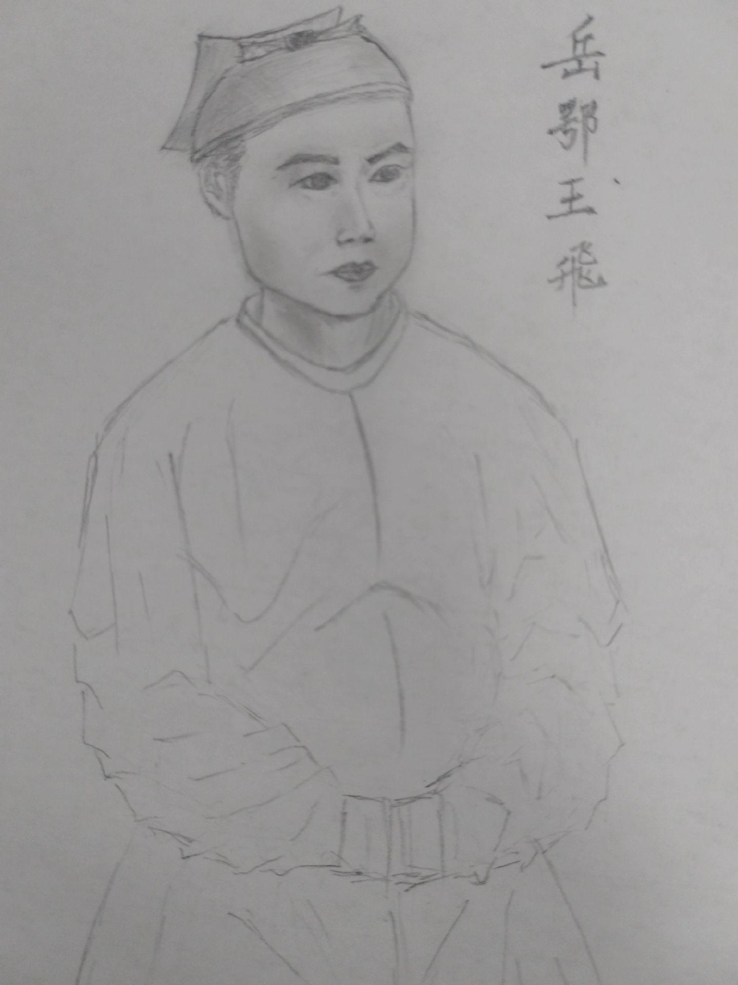 的长相。岳飞算是比较年轻的将领，中兴四将图画得太抽象了，用ai还原的图...